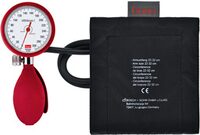 boso clinicus I (Ø 60 mm) rot, mit Klettenmanschette, Gr. M, schwarz