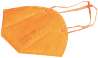 Atemschutzmaske FFP2 NR, Schnabelform, orange, Größe M