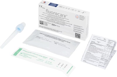 fluorecare® Combo 4 in 1 Laientest (SARS-COV-2, Influenza, RSV), Einzelpackung