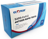 Ecotest Covid-19 Antigen Rapid Test Nasal, 5er-Packung