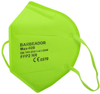 Atemschutzmaske FFP2 NR, Schnabelform, grasgrün, Größe M