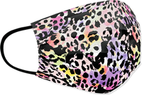 "Leopard (6)", Mund-Nasen-Schutz Typ IIR, gemustert, Größe M