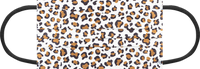 "Leopard (9)", Mund-Nasen-Schutz Typ IIR, gemustert, Größe M