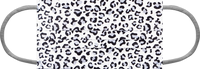 "Leopard (10)", Mund-Nasen-Schutz Typ IIR, gemustert, Größe M