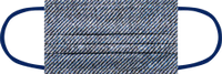 "Jeans (2)", Mund-Nasen-Schutz Typ IIR, gemustert, Größe M