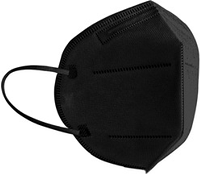 Atemschutzmaske FFP2 NR, Schnabelform, schwarz, Größe M-L