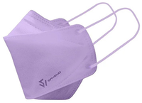 3D Mund-Nasen-Schutz Typ IIR, Lavendel, Größe M