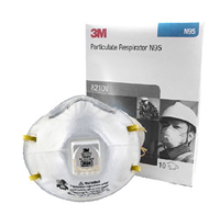 3M™ 8210V Disposable Respirator N95, 10 pcs